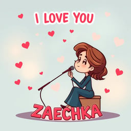 I LOVE YOU ZAECHKA