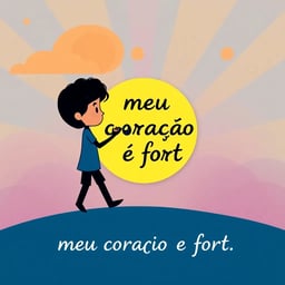 meu coração é fort