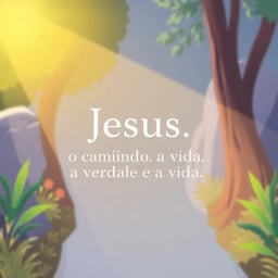 Jesus, o Caminho a verdade e a vida.