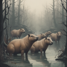 Capibaras of the murk