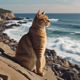 The Cat By The Sea