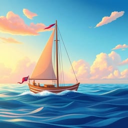 Sailing away