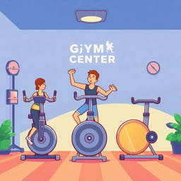 Spinning Gym Center