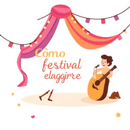 Cómo de festival alegre