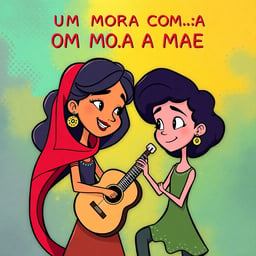 UM MORA COM A MAE 
O OUTRO NINGUEM CONFIA
