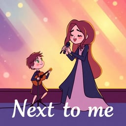 Next to me