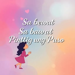 Sa Bawat Pintig ng Puso" (With Every Beat of My Heart)