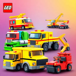 LEGO Vehicles Parade