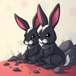 Shredded Black Bunnies of the White Abyss