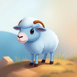 Baba blue sheep 