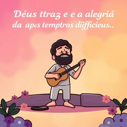 Deus traz e a alegria da restauração após tempos difíceis.